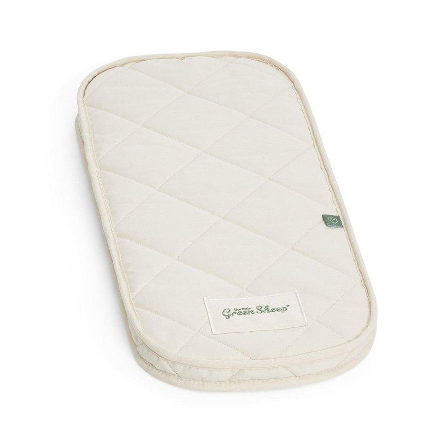 The Little Green Sheep Natural Moses Basket Mattress - Mamas & Papas-Mattresses- | Natural Baby Shower