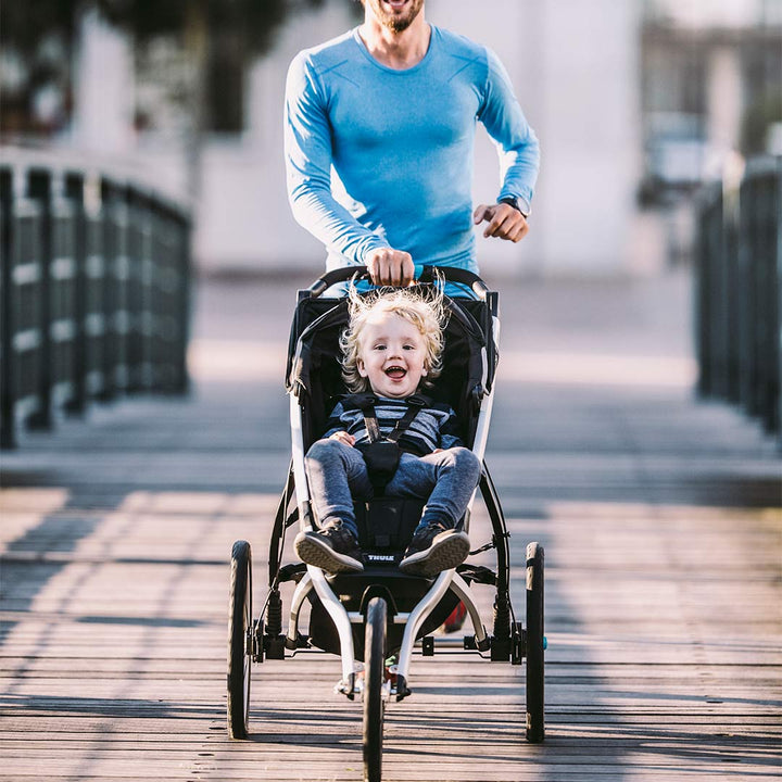 Thule Glide 2 - Jet Black-Strollers- | Natural Baby Shower