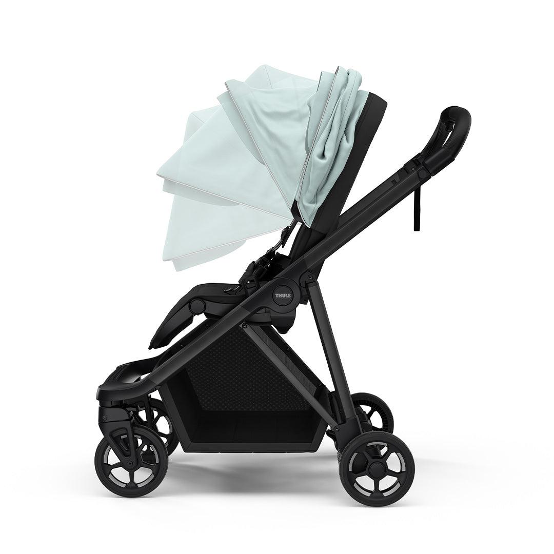 Thule Shine Pushchair - Black/Alaska Blue-Strollers- | Natural Baby Shower