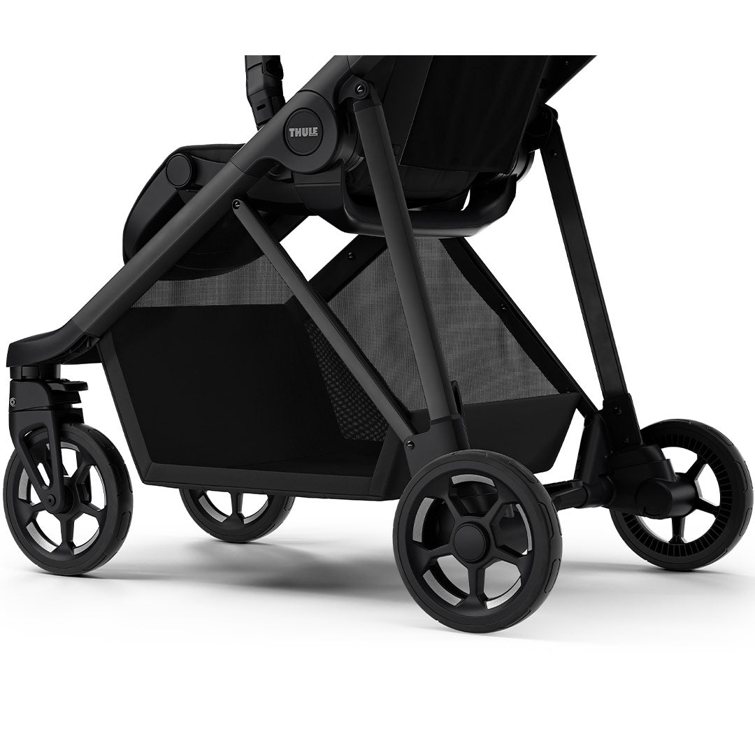 Thule Shine Pushchair - Black/Alaska Blue-Strollers- | Natural Baby Shower