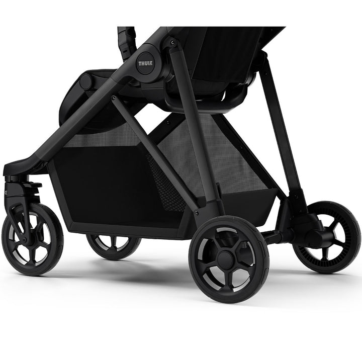 Thule Shine Pushchair - Black/Alaska Blue-Strollers- | Natural Baby Shower