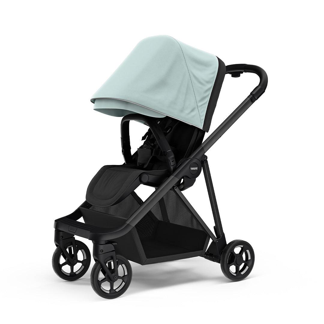Thule Shine Pushchair - Black/Alaska Blue-Strollers- | Natural Baby Shower