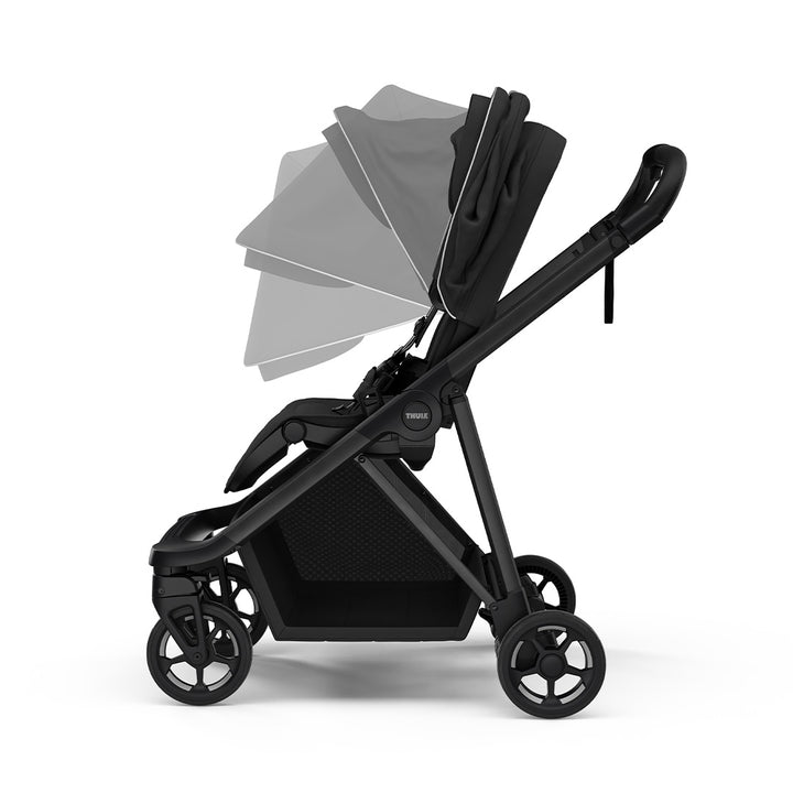 Thule Shine Pushchair - Black/Black-Strollers- | Natural Baby Shower
