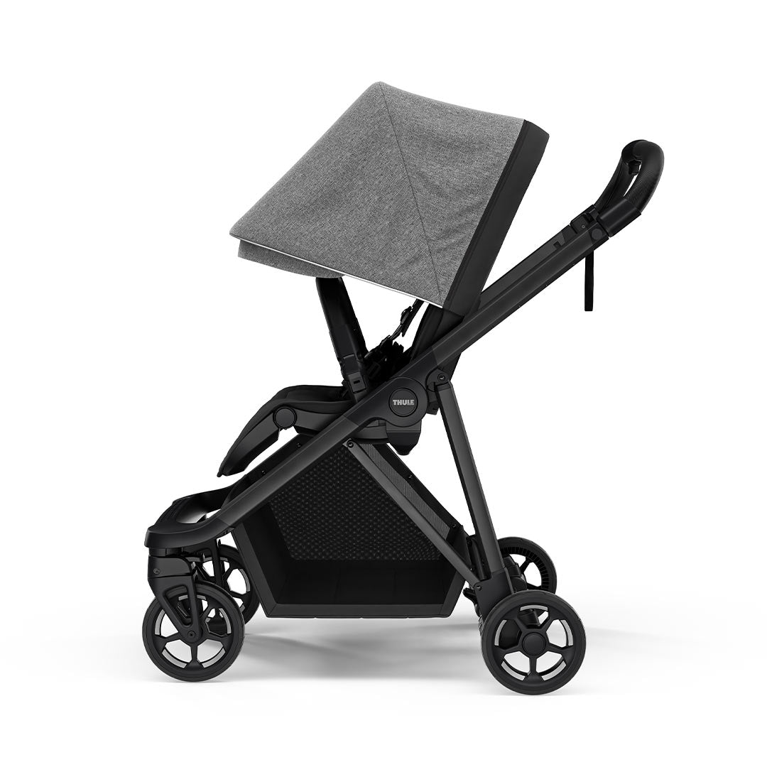 Thule Shine Pushchair - Black/Grey Melange-Strollers- | Natural Baby Shower