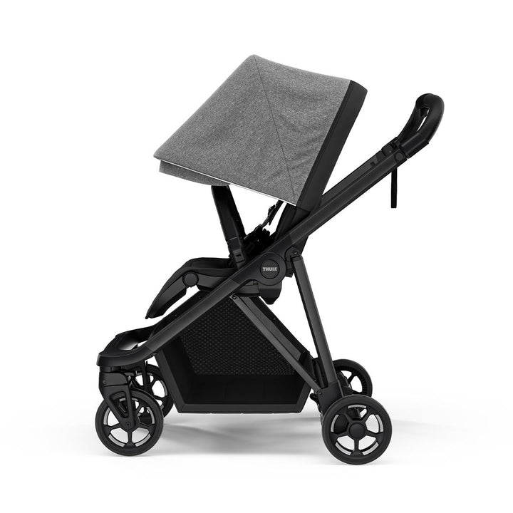Thule Shine Pushchair - Black/Grey Melange-Strollers- | Natural Baby Shower