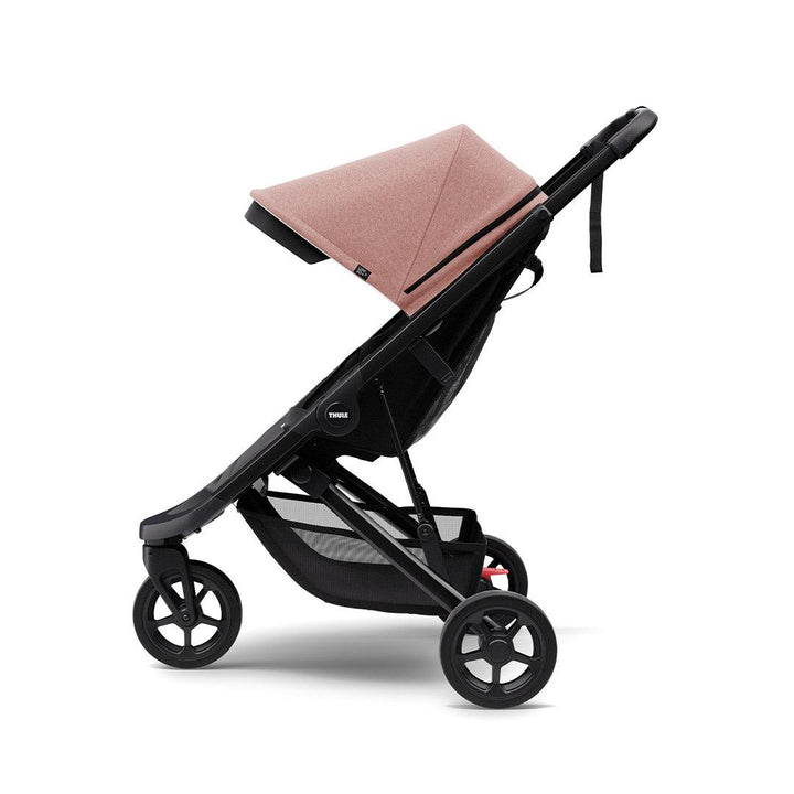 Thule Spring City Complete Pushchair - Misty Rose Melange-Strollers-Aluminium- | Natural Baby Shower