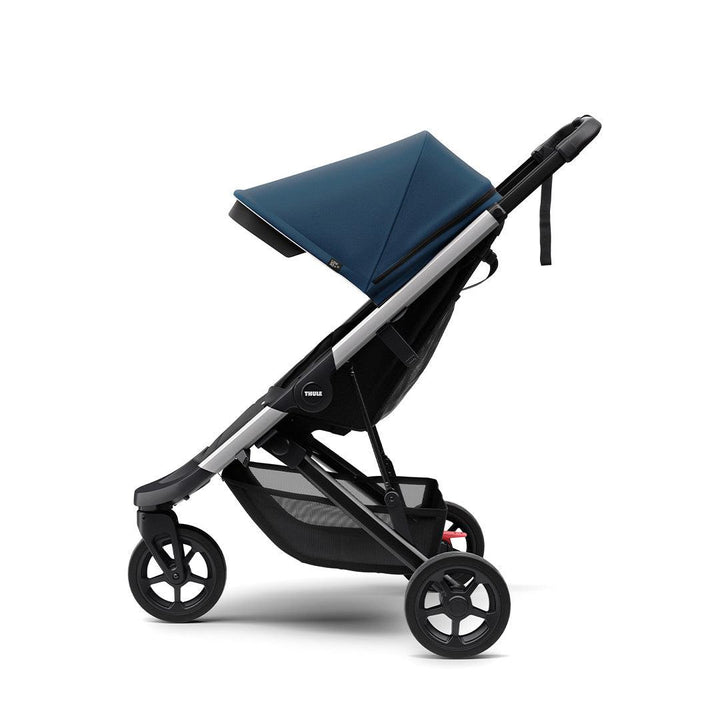 Thule Spring City Complete Pushchair - Majolica Blue-Strollers-Aluminium- | Natural Baby Shower