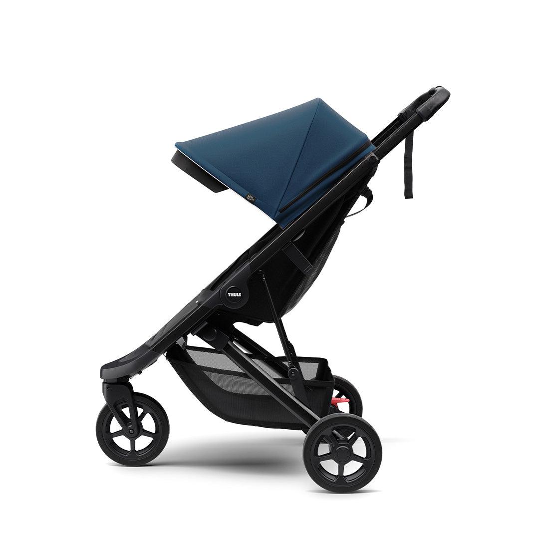 Thule Spring City Complete Pushchair - Majolica Blue-Strollers-Aluminium- | Natural Baby Shower