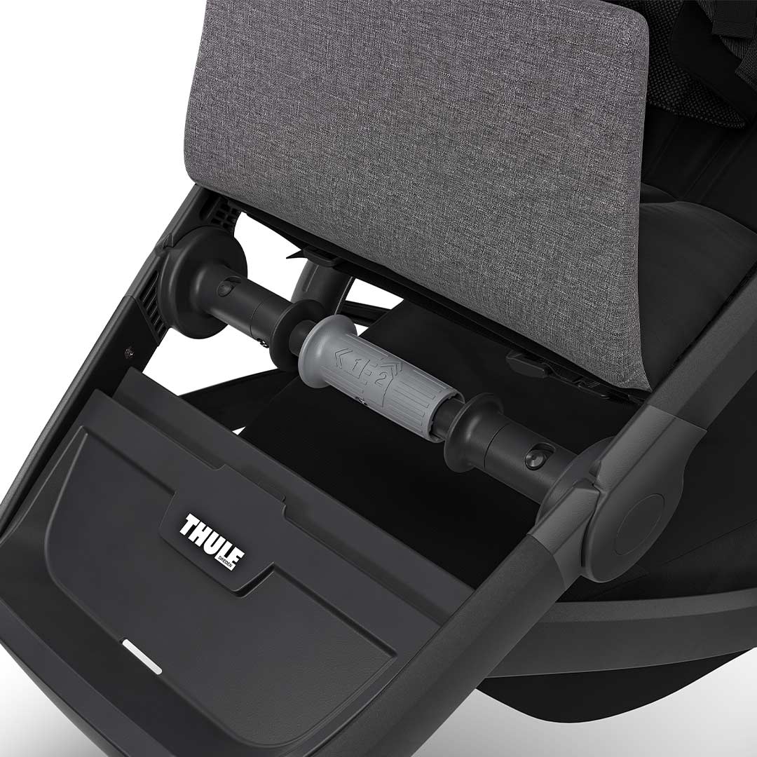 Thule Urban Glide 2 - Grey Melange-Strollers-Urban Glide Bassinet- | Natural Baby Shower