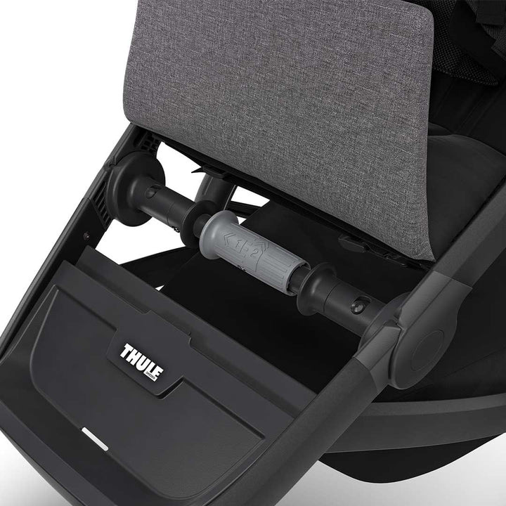 Thule Urban Glide 2 - Grey Melange-Strollers-Urban Glide Bassinet- | Natural Baby Shower