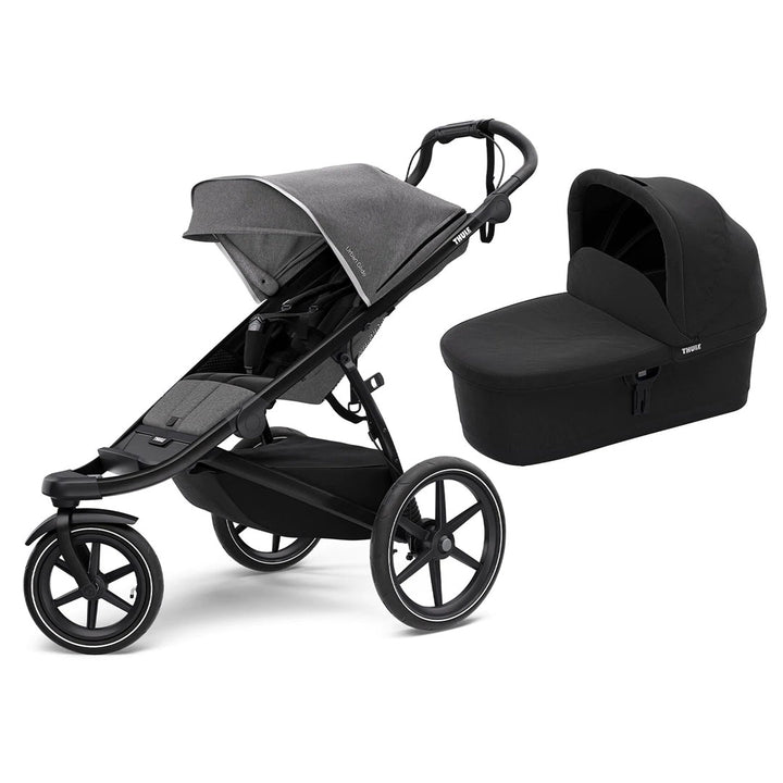 Thule Urban Glide 2 - Grey Melange-Strollers-Urban Glide Bassinet- | Natural Baby Shower