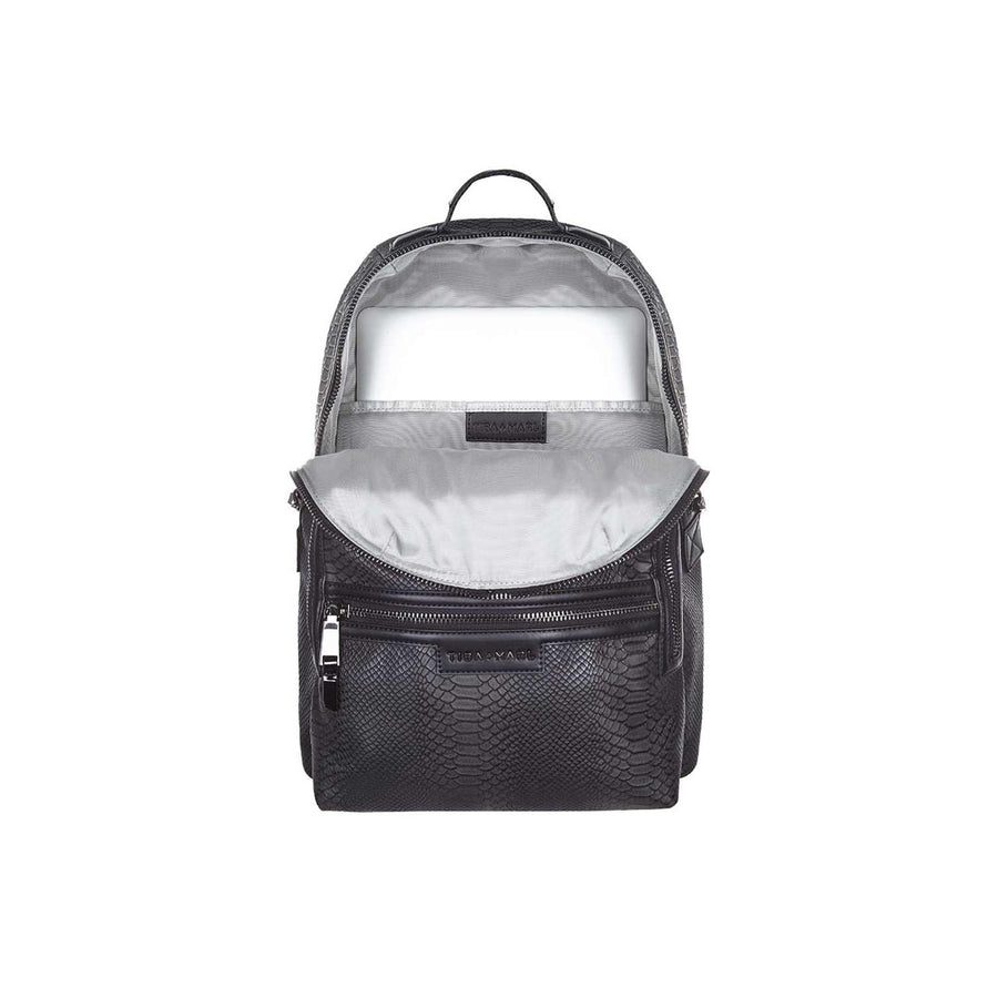Tiba + Marl Elwood Changing Backpack Black Snake Natural Baby Shower