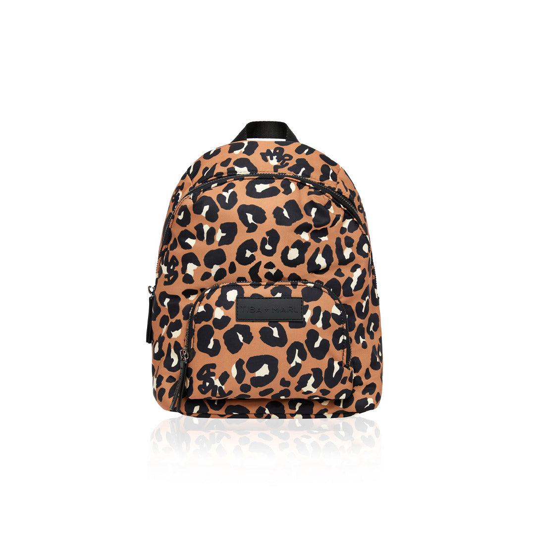 Tiba + Marl Mini Elwood Kids Backpack - Rust/Leopard-Children's Backpacks- | Natural Baby Shower