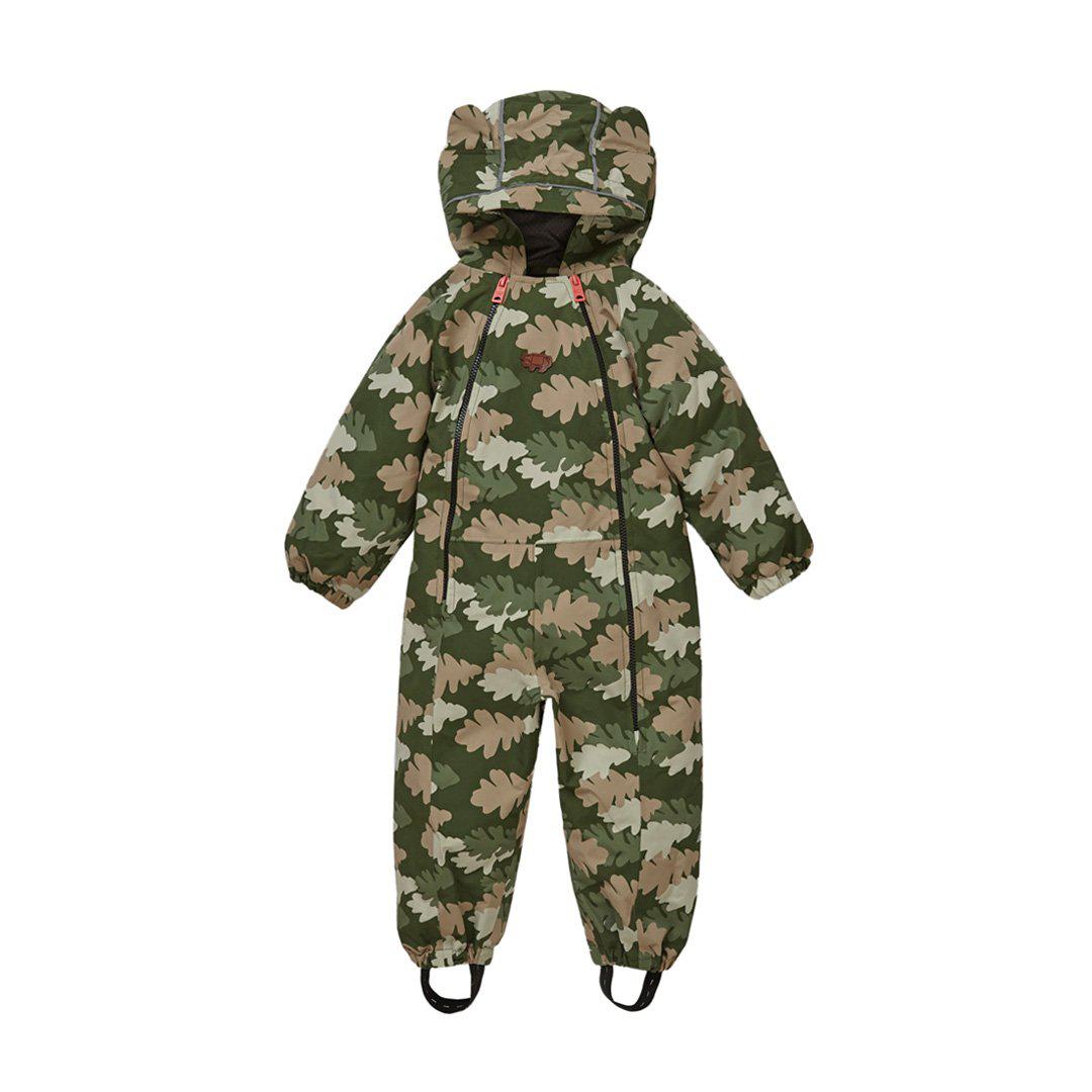 TOASTIE Waterproof Puddlesuit - Leaf Camo Print-Rainsuits + Sets-Leaf Camo Print-12-18m | Natural Baby Shower