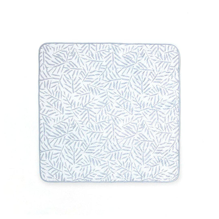 Toddlekind Ocean Pretty Practical Indoor/Outdoor Organic Travel Mat - Stone-Travel Changing Mats- | Natural Baby Shower