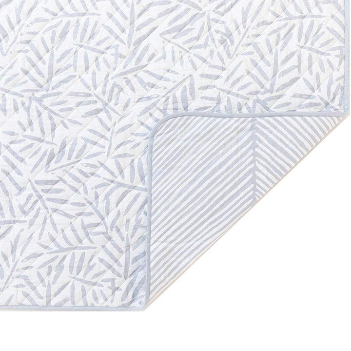 Toddlekind Ocean Pretty Practical Indoor/Outdoor Organic Travel Mat - Stone-Travel Changing Mats- | Natural Baby Shower