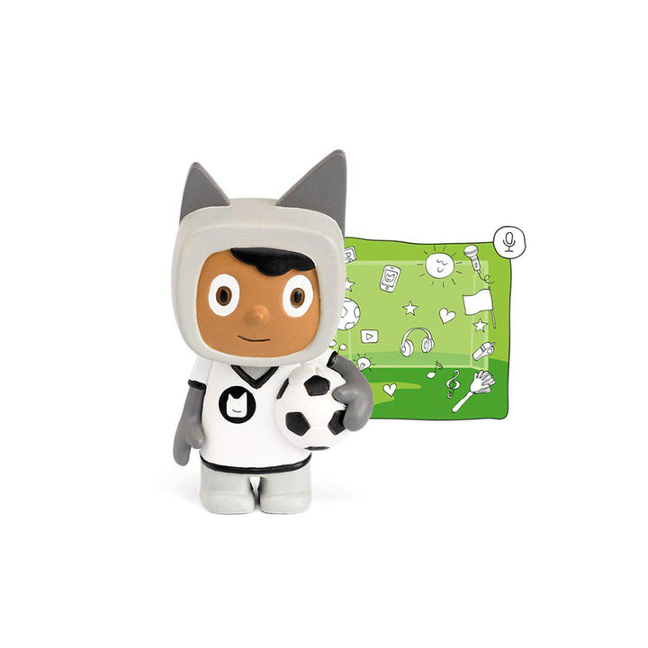 Tonies Creative Tonie - Footballer-Audio Player Cards + Characters- | Natural Baby Shower