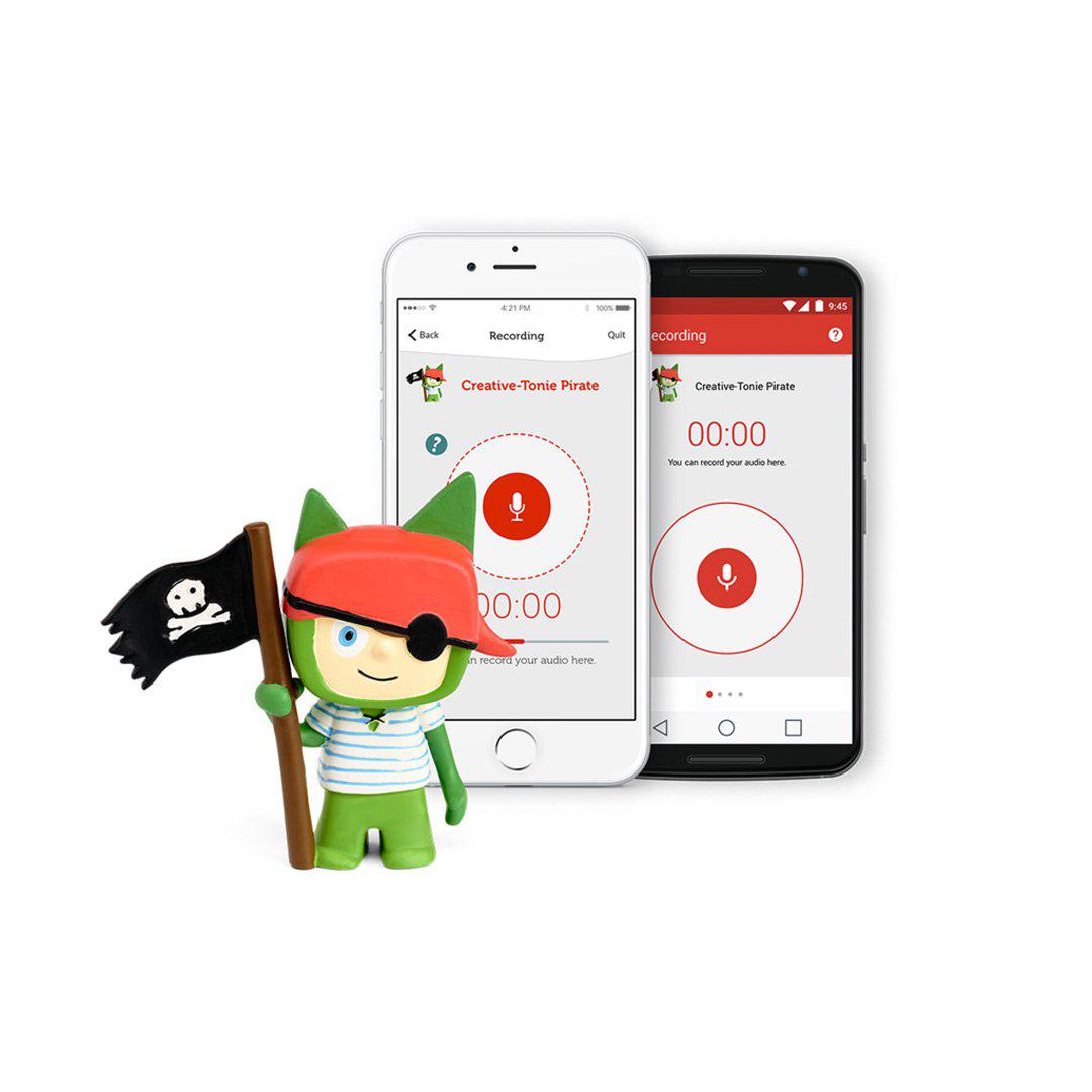 Tonies Creative Tonie - Pirate-Audio Player Cards + Characters- | Natural Baby Shower