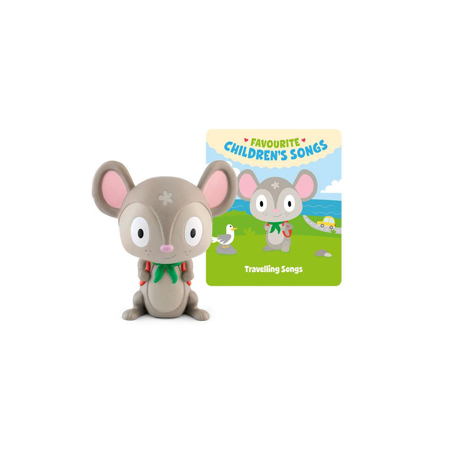 Tonies - Favourite Children's Songs - Travelling Songs-Audio Player Cards + Characters- | Natural Baby Shower
