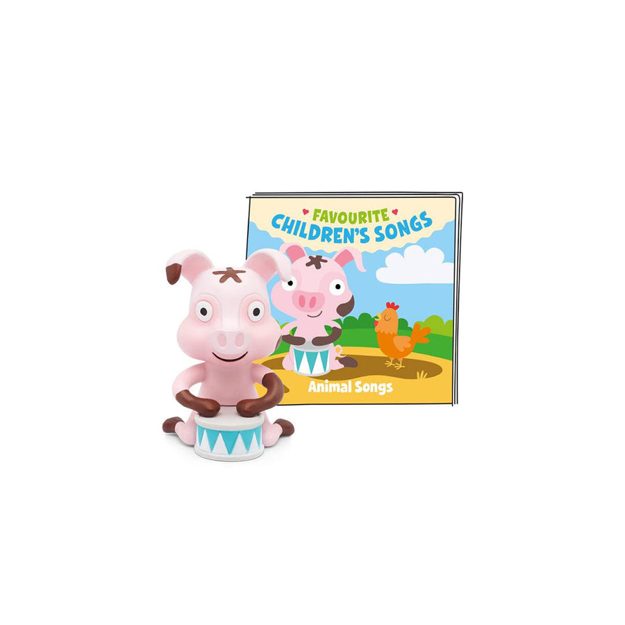 Tonies Favourite Children's Songs - Animal Songs-Audio Player Cards + Characters- | Natural Baby Shower