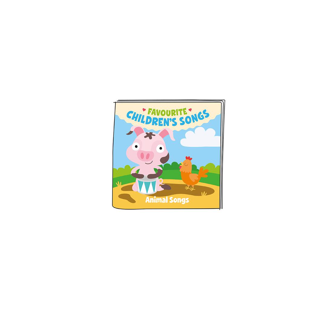 Tonies Favourite Children's Songs - Animal Songs-Audio Player Cards + Characters- | Natural Baby Shower