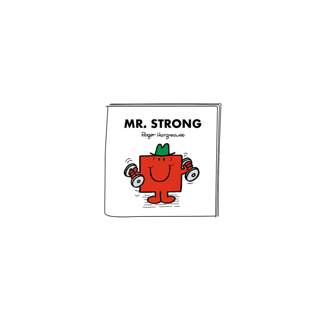 Tonies Mr Men + Little Miss - Mr Strong-Audio Player Cards + Characters- | Natural Baby Shower