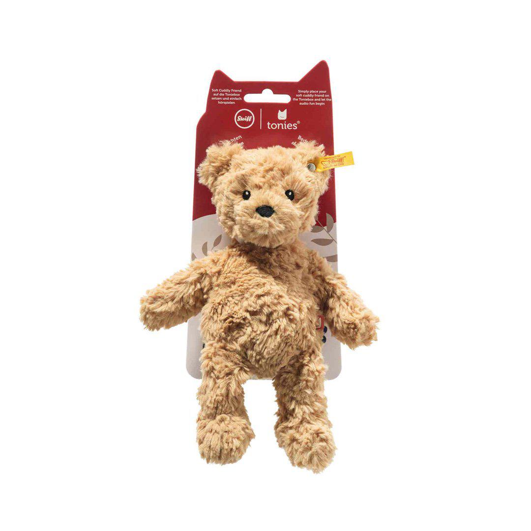Tonies Steiff Soft Cuddly Friend - Jimmy Teddy Bear-Audio Player Cards + Characters- | Natural Baby Shower