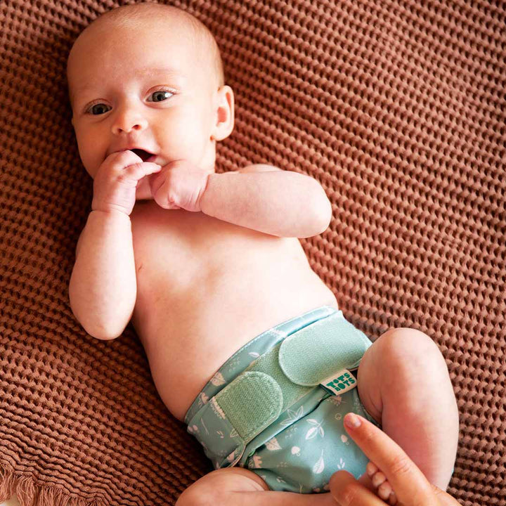 TotsBots Bamboozle Nappy Wrap - Nature's Rainbow - Forest Floor-Nappies-Forest Floor-Size 1 | Natural Baby Shower