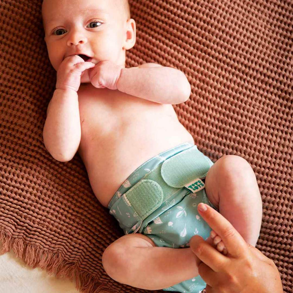 TotsBots Bamboozle Wrap [2023] - Forest Floor-Nappies-Forest Floor-Size 1 | Natural Baby Shower