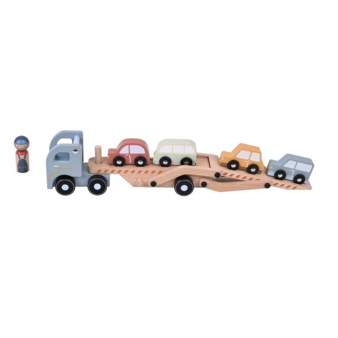 Little Dutch Wooden Transport Truck XL-Push-Alongs- | Natural Baby Shower