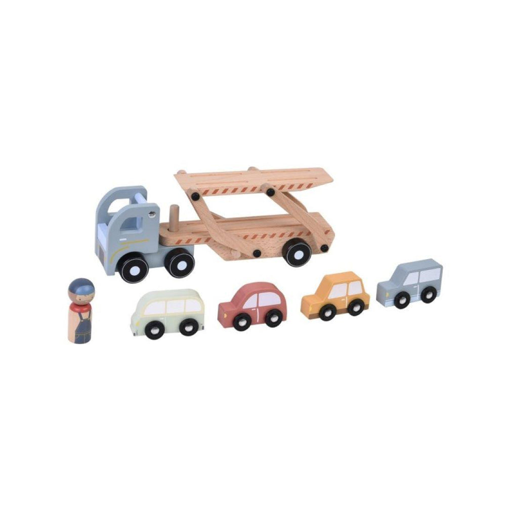 Little Dutch Wooden Transport Truck XL-Push-Alongs- | Natural Baby Shower
