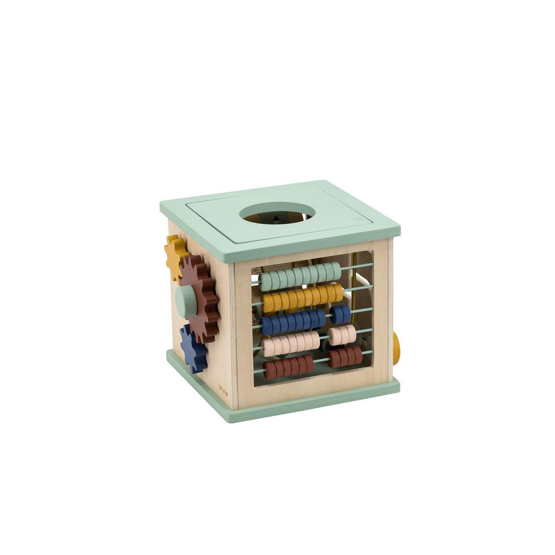 Trixie Wooden 5-In-1 Activity Cube-Activity Cubes- | Natural Baby Shower