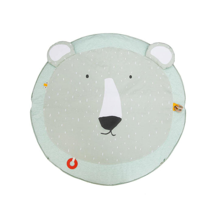 Trixie Activity Play Mat + Arches - Mr Polar Bear-Play Gyms- | Natural Baby Shower