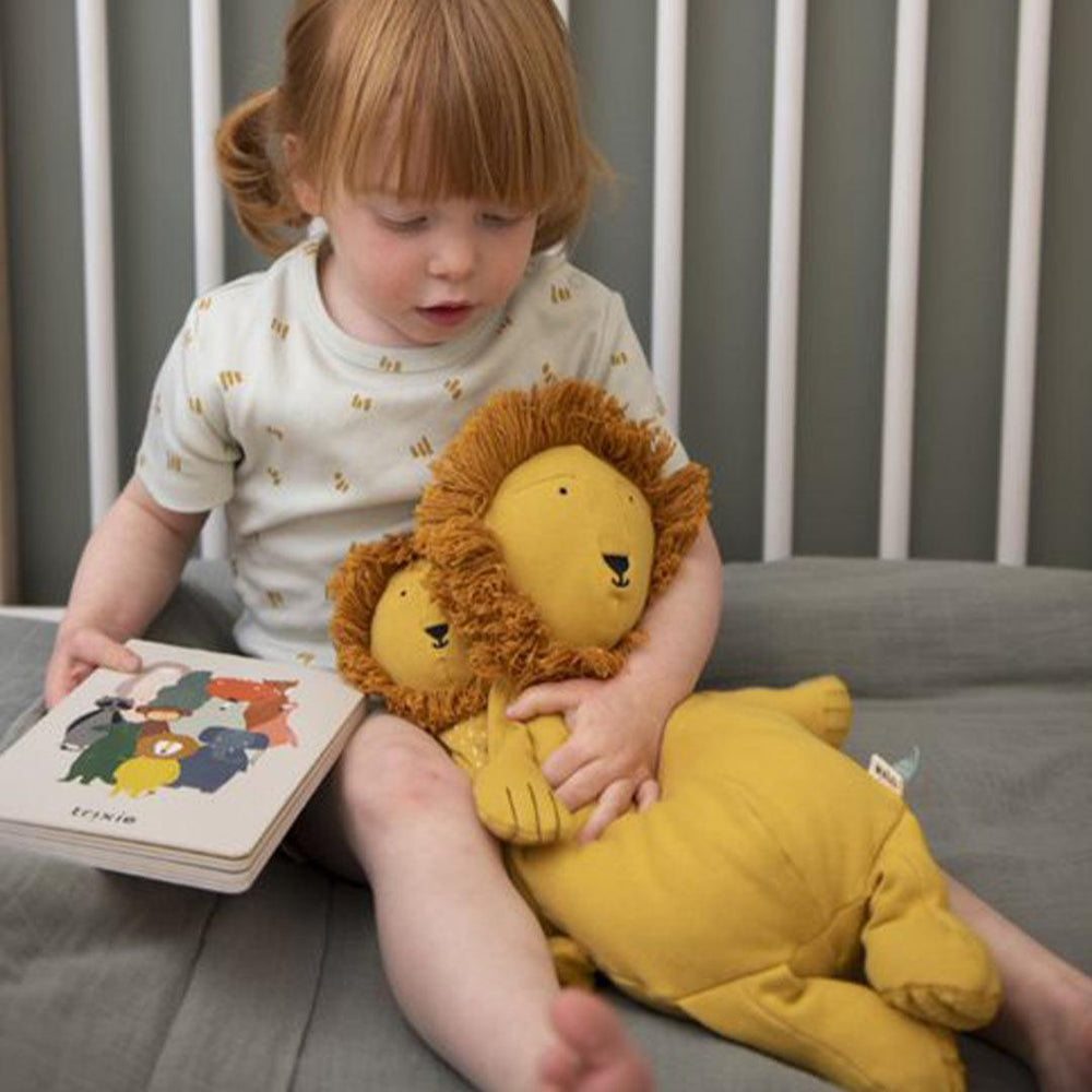 Trixie Plush Toy - Mr Lion - Large-Soft Toys- | Natural Baby Shower