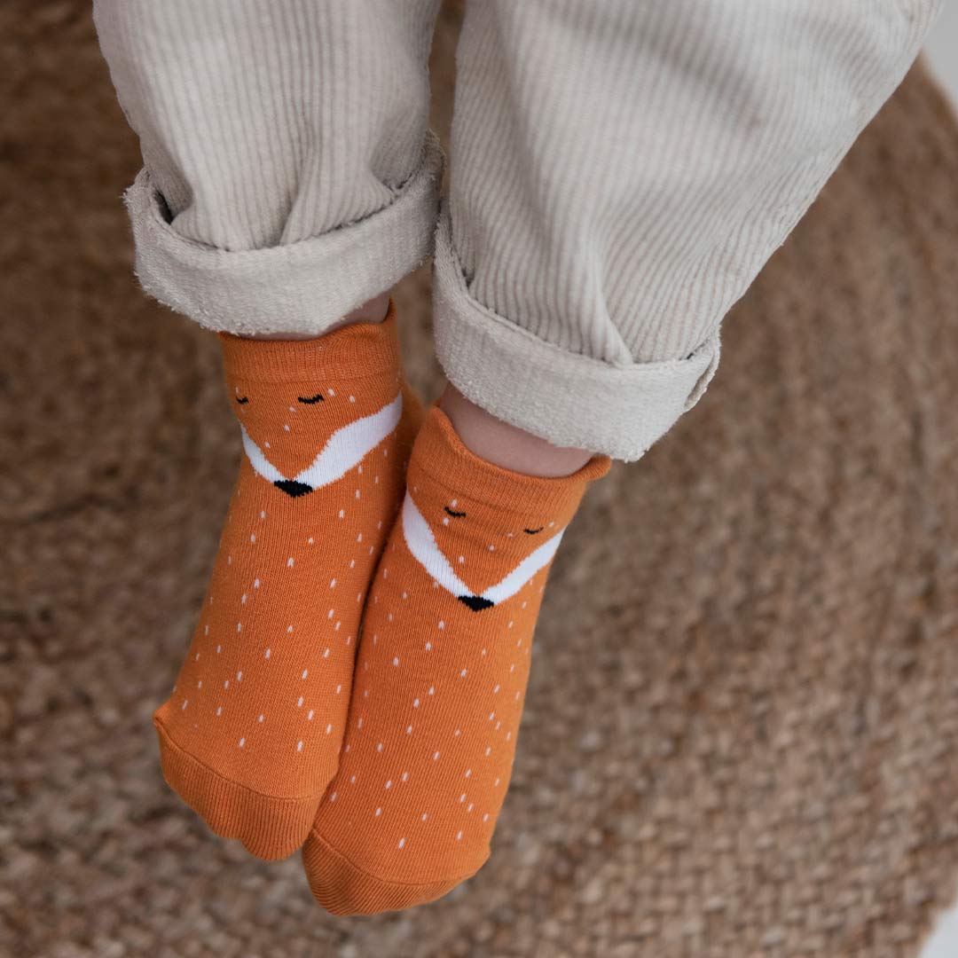 Trixie Socks - Mr Fox - 2 Pack-Socks-Mr Fox-12-15m | Natural Baby Shower