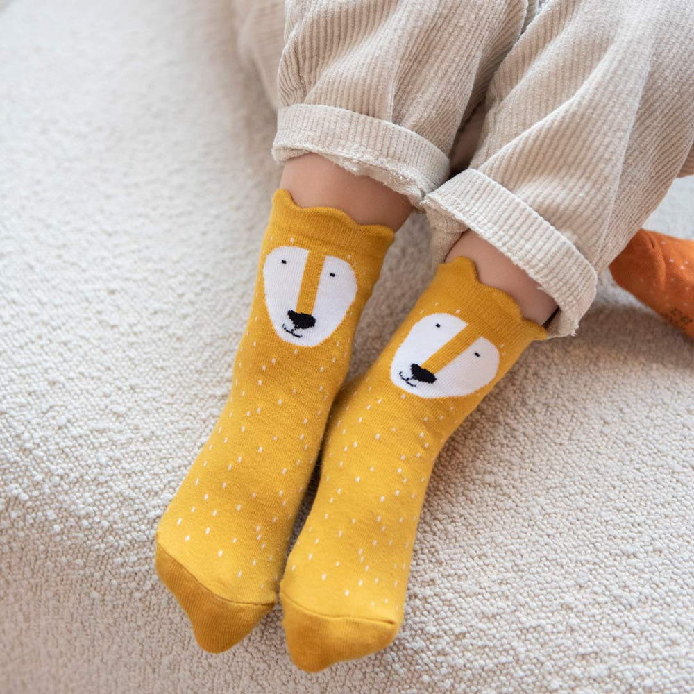 Trixie Socks - Mr Lion - 2 Pack-Socks-Mr Lion-12-15m | Natural Baby Shower