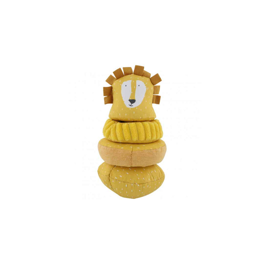 Trixie Soft Wobbly Stacking Animal - Mr Lion-Stacking Toys- | Natural Baby Shower
