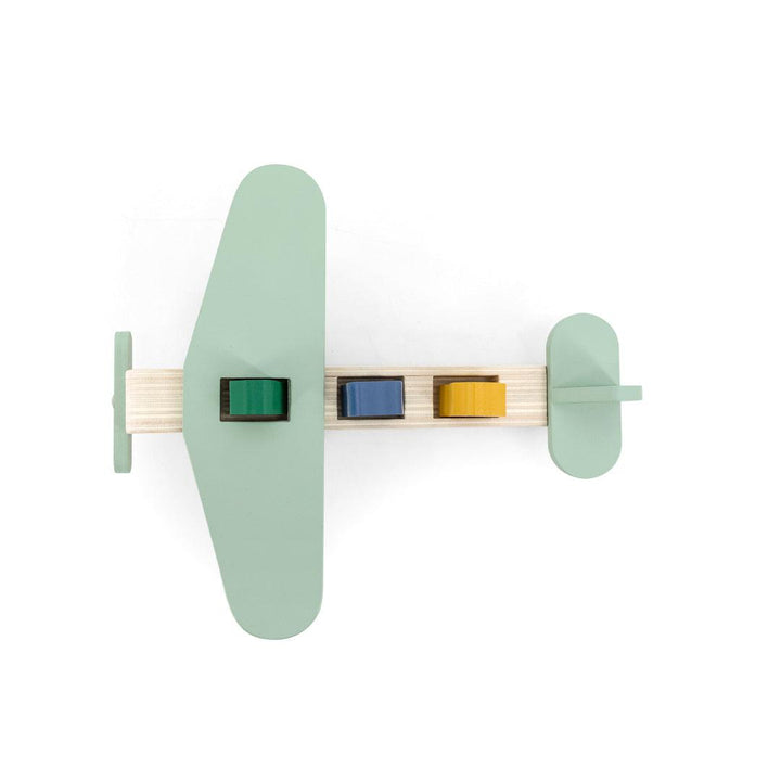 Trixie Wooden Animal Airplane-Stacking Toys- | Natural Baby Shower