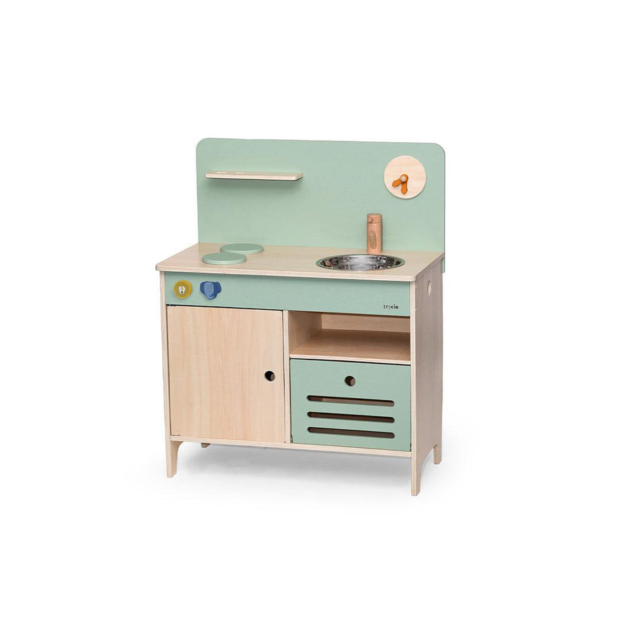 Trixie Wooden Kitchen-Role Play- | Natural Baby Shower