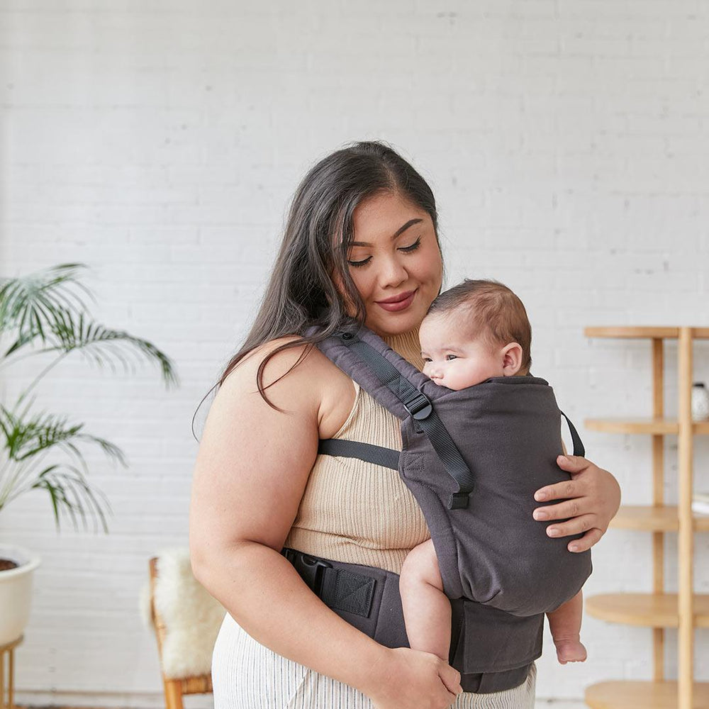 Tula Free-to-Grow Hemp Baby Carrier - Obsidian-Baby Carriers- | Natural Baby Shower