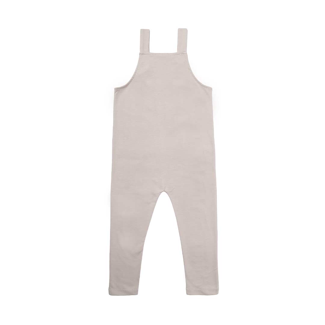 Turtledove London Plain Dungarees - Pumice-Dungarees-Pumice-0-6m | Natural Baby Shower