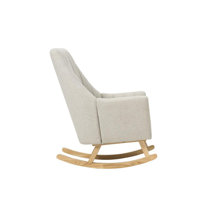 Tutti Bambini Jonah Rocking Chair + Foot Stool - Pebble-Feeding Chairs-Pebble- | Natural Baby Shower