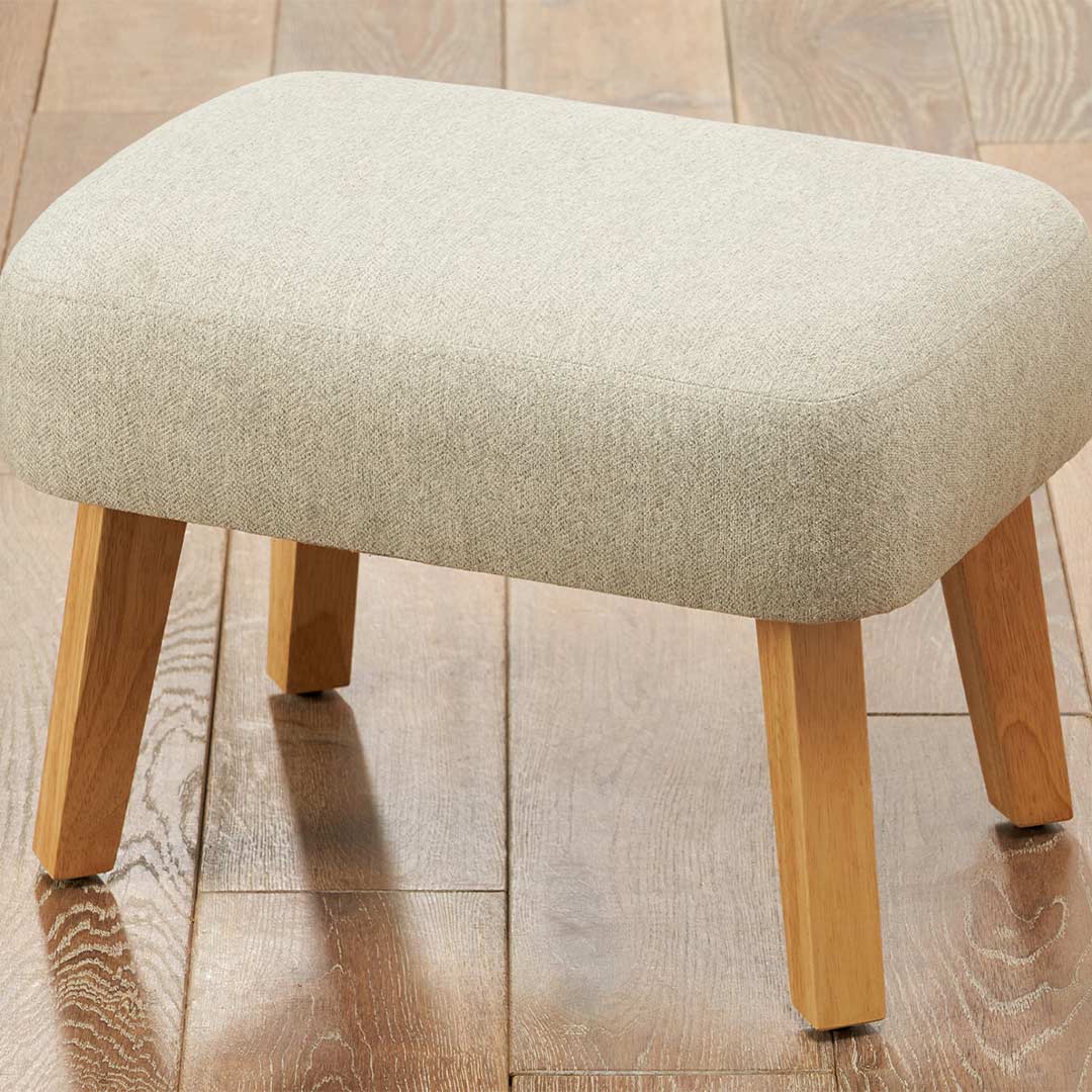 Stool For Rocking Chair Tutti Bambini Jonah Rocking Chair + Foot Stool - Pebble