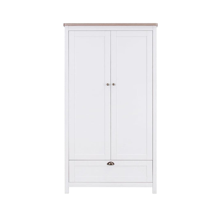 Tutti Bambini Verona Wardrobe - White/Oak-Wardrobes-White/Oak- | Natural Baby Shower