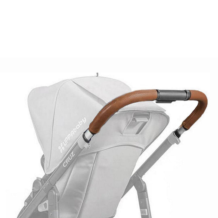 UPPAbaby CRUZ Pushchair Leather Handlebar Cover - Saddle-Handlebar Grips- | Natural Baby Shower