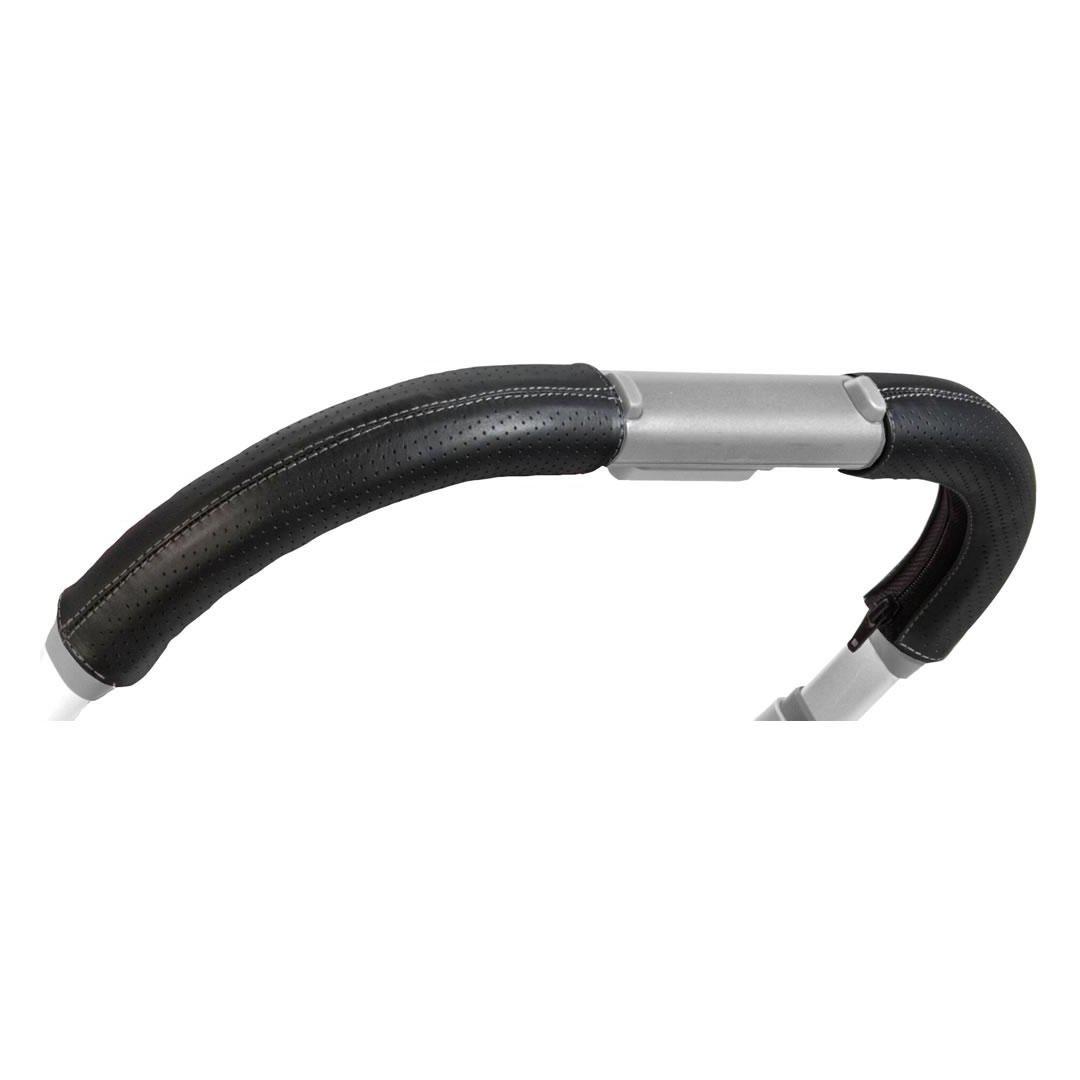 Handlebar Cover For Uppababy Vista Pushchair in Black Leather