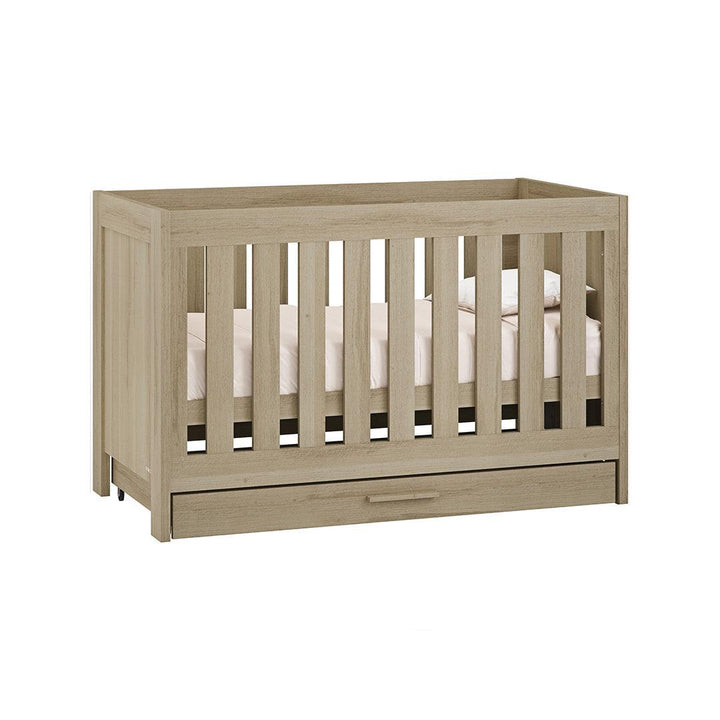 Venicci Forenzo Cot Bed + Chest - Honey Oak-Nursery Sets-No Mattress- | Natural Baby Shower