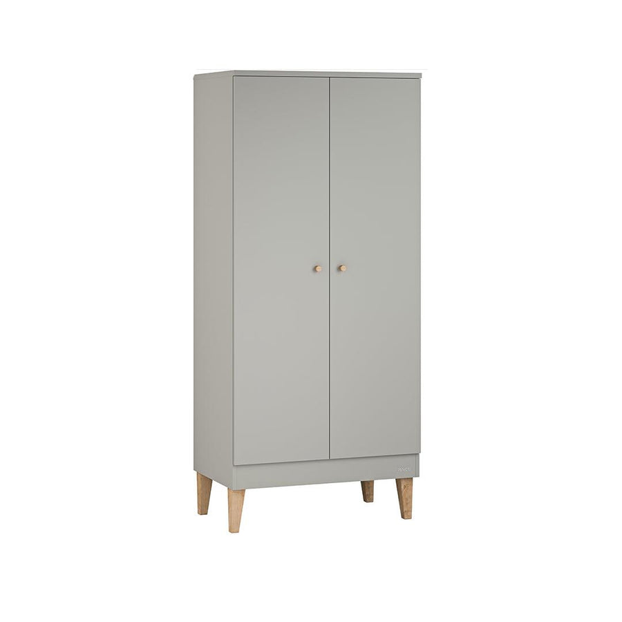 Venicci Saluzzo Wardrobe - Warm Grey-Wardrobes-Warm Grey- | Natural Baby Shower