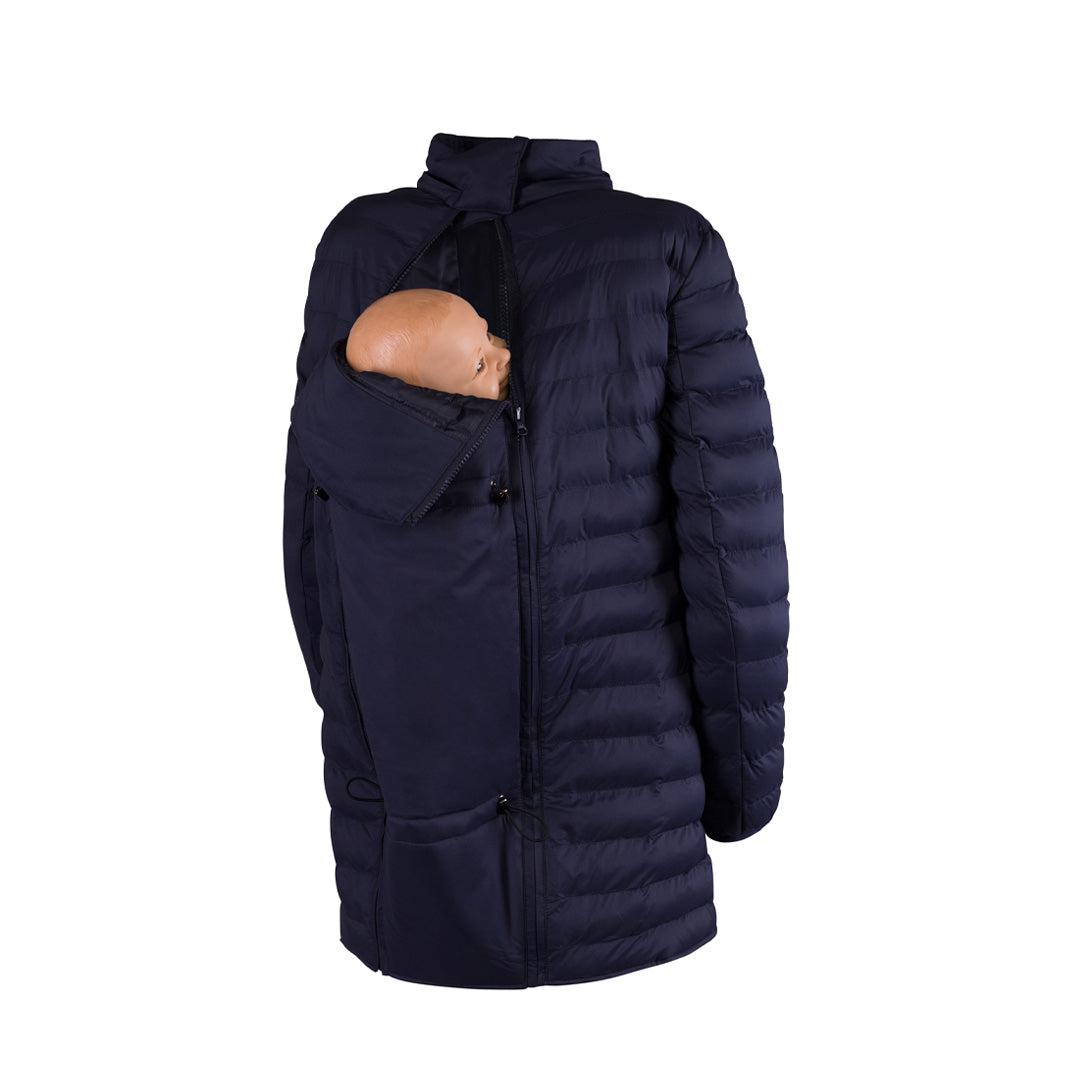 Wombat & Co KOWARI 4-in-1 Babywearing Jacket Set - Blue-Maternity Coats-Blue-XS | Natural Baby Shower