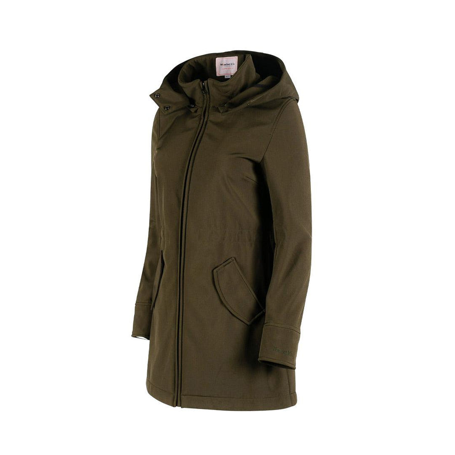 Wombat & Co WOMBAT SHELL 4-in-1 Babywearing Jacket - Camo Green-Maternity Coats-Camo Green-S | Natural Baby Shower